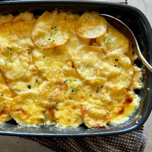 POTATO BAKE in baking dish