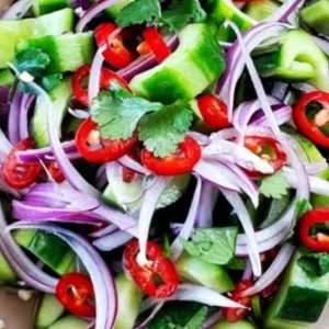 pickled cucumbers close up image