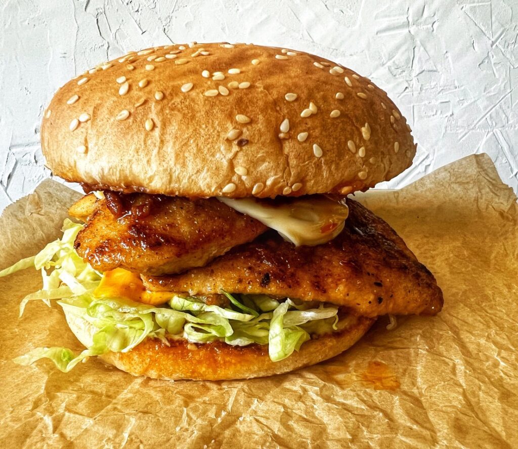 Portuguese Chicken Burger