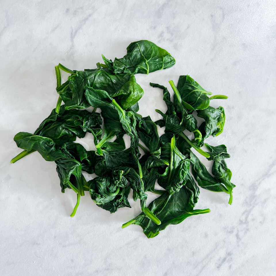 WARRIGAL GREENS SQUEEZED OF LIQUID