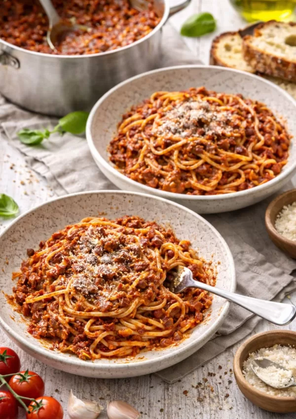 Slow-Cooked Spaghetti Bolognese