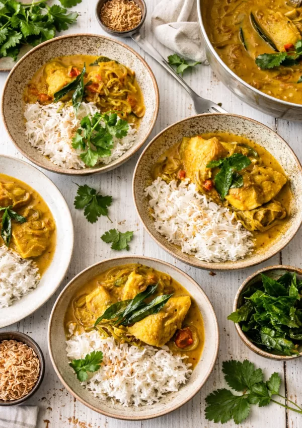 30-Minute Kerala Fish Curry with Coconut Cream