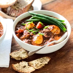 beef in red wine casserole