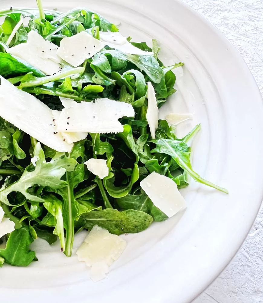 rocket parmesan salad