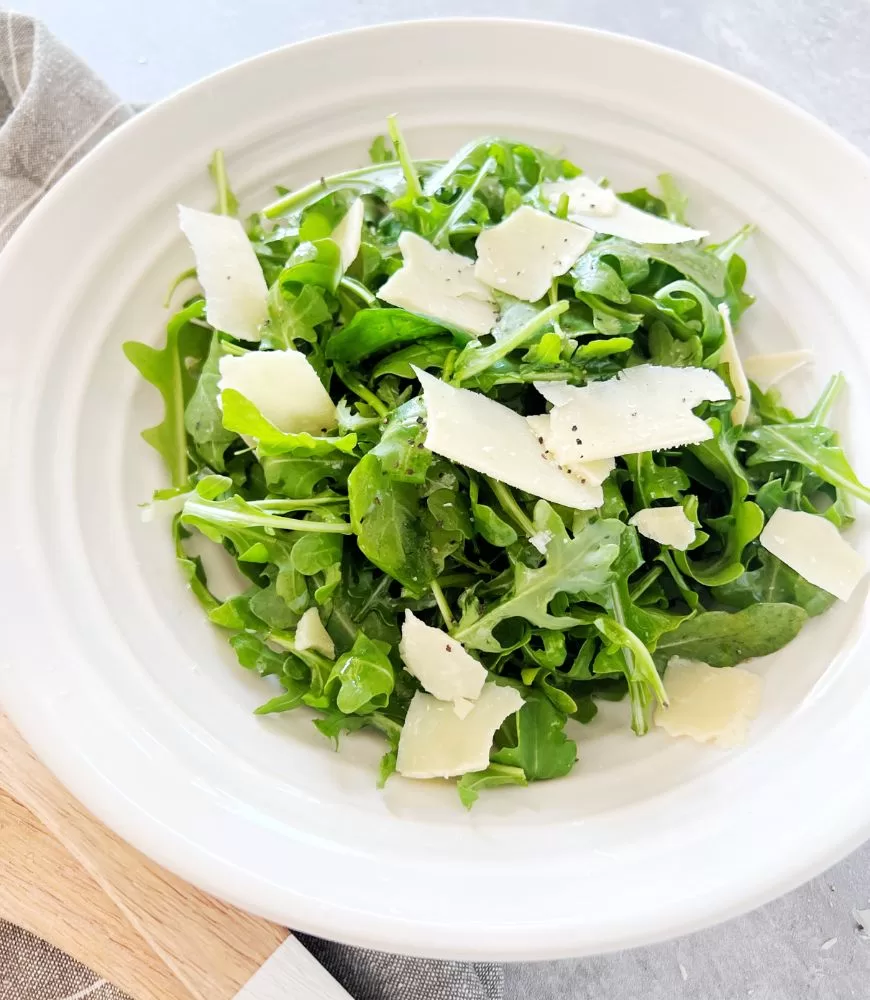 rocket and parmesan salad