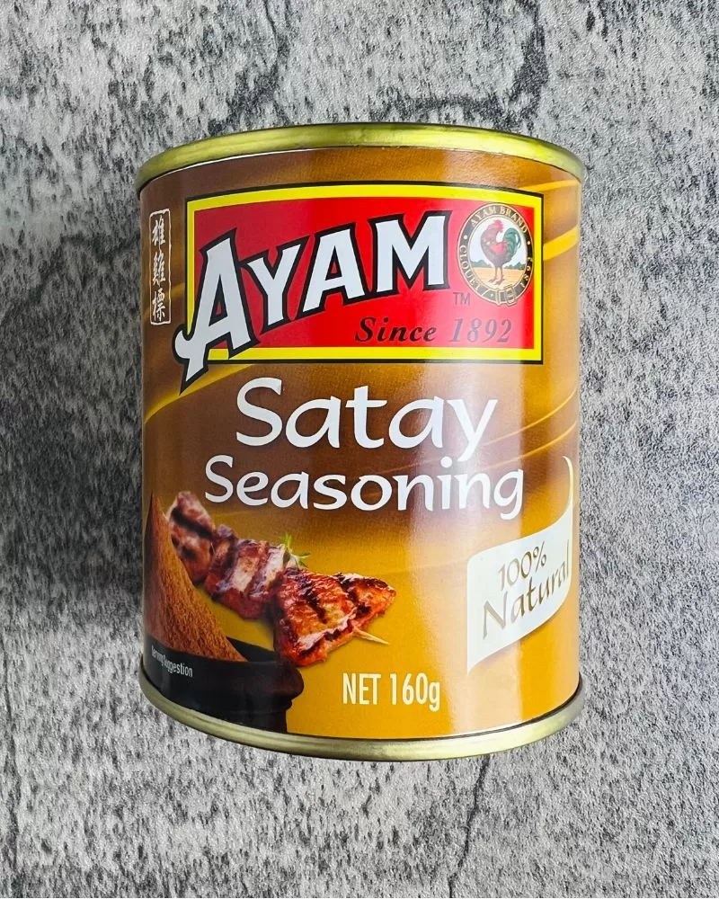 tin of Ayam satay seasoning