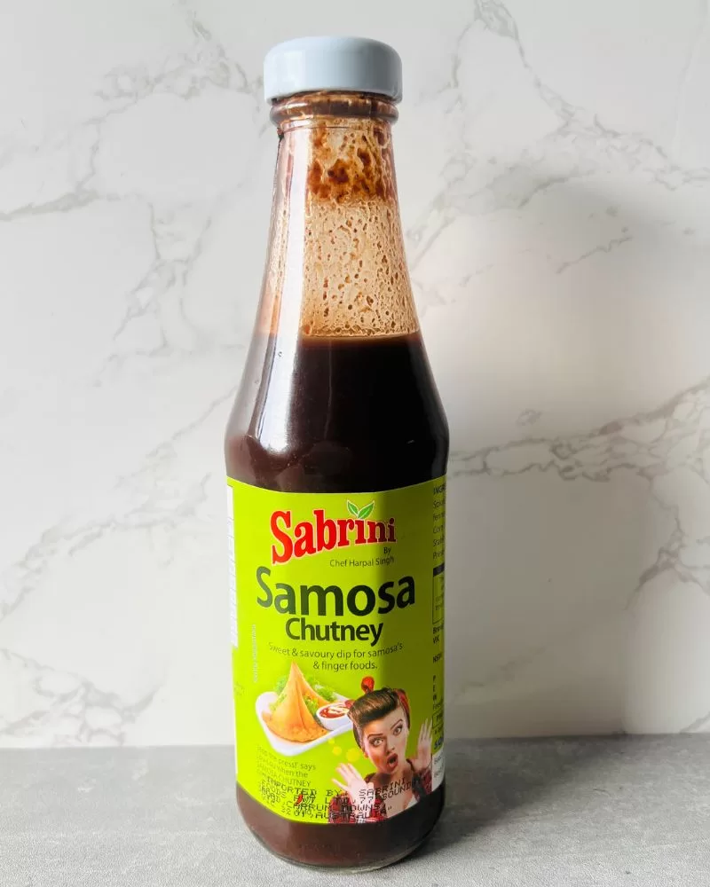 samosa chutney bottle