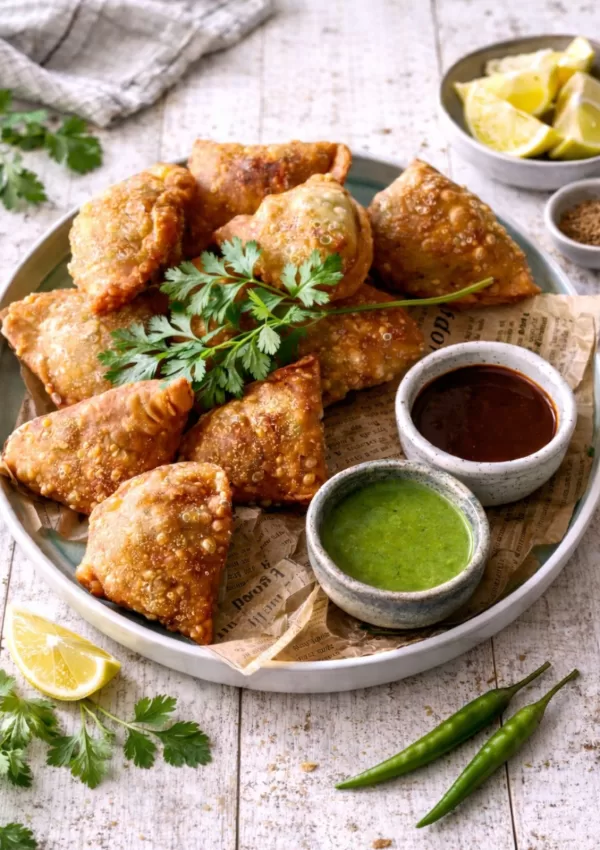 Crispy Vegetable Samosas