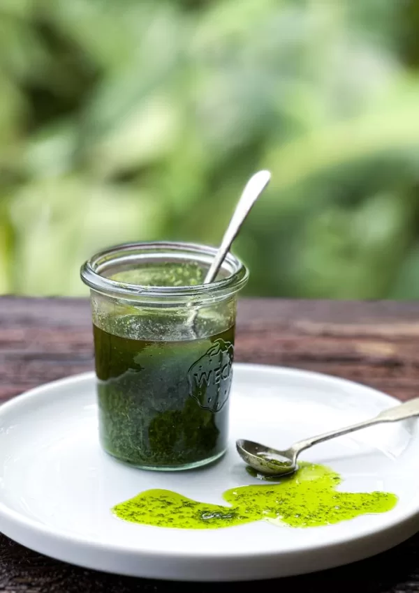 Homemade Basil Oil (So Easy!)