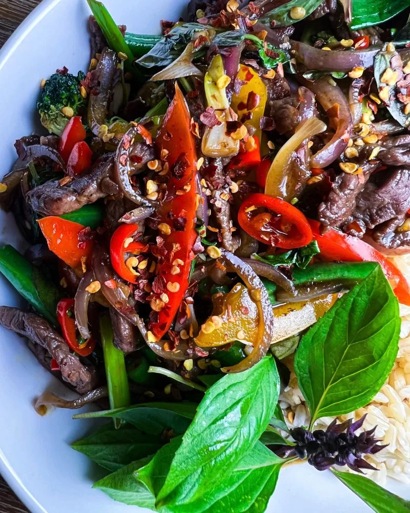 thai basil beef