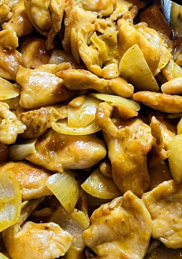 Satay Chicken Stir Fry (Using Jimmy’s Sate Sauce)